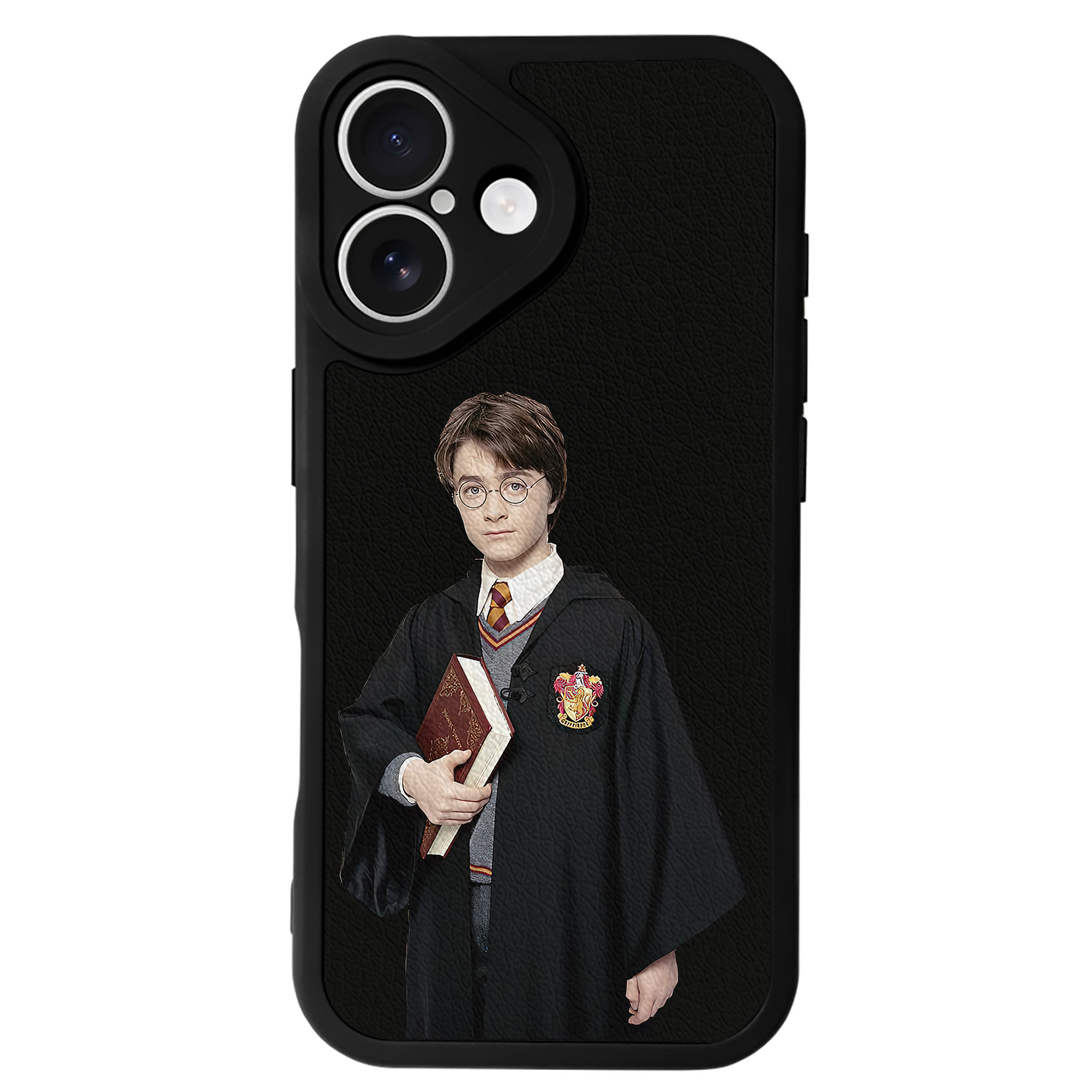 （画像用） Harry Potter ハリー・ポッターシリーズ 【iPhone 16シリーズ対応】シリコンスマホケース（レザー調） 材質：シリコン